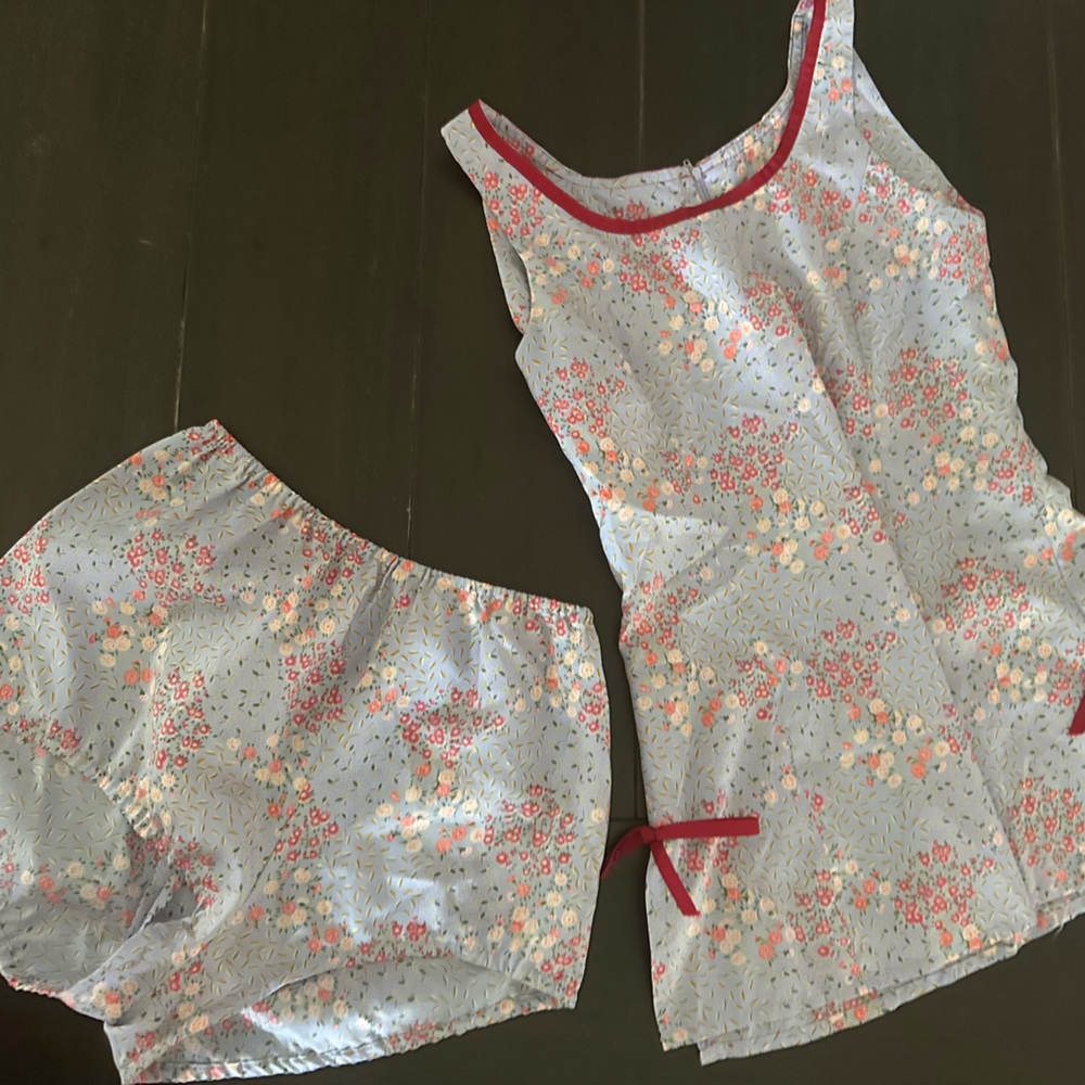 Vintage 80’s Custom Made Floral Tennis Dress -XS 🎾 - Picture 2 of 4